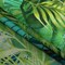 1 Yard Green and Blue Ferns and Foliage Digitally Printed Silk Chiffon 53 inch Width